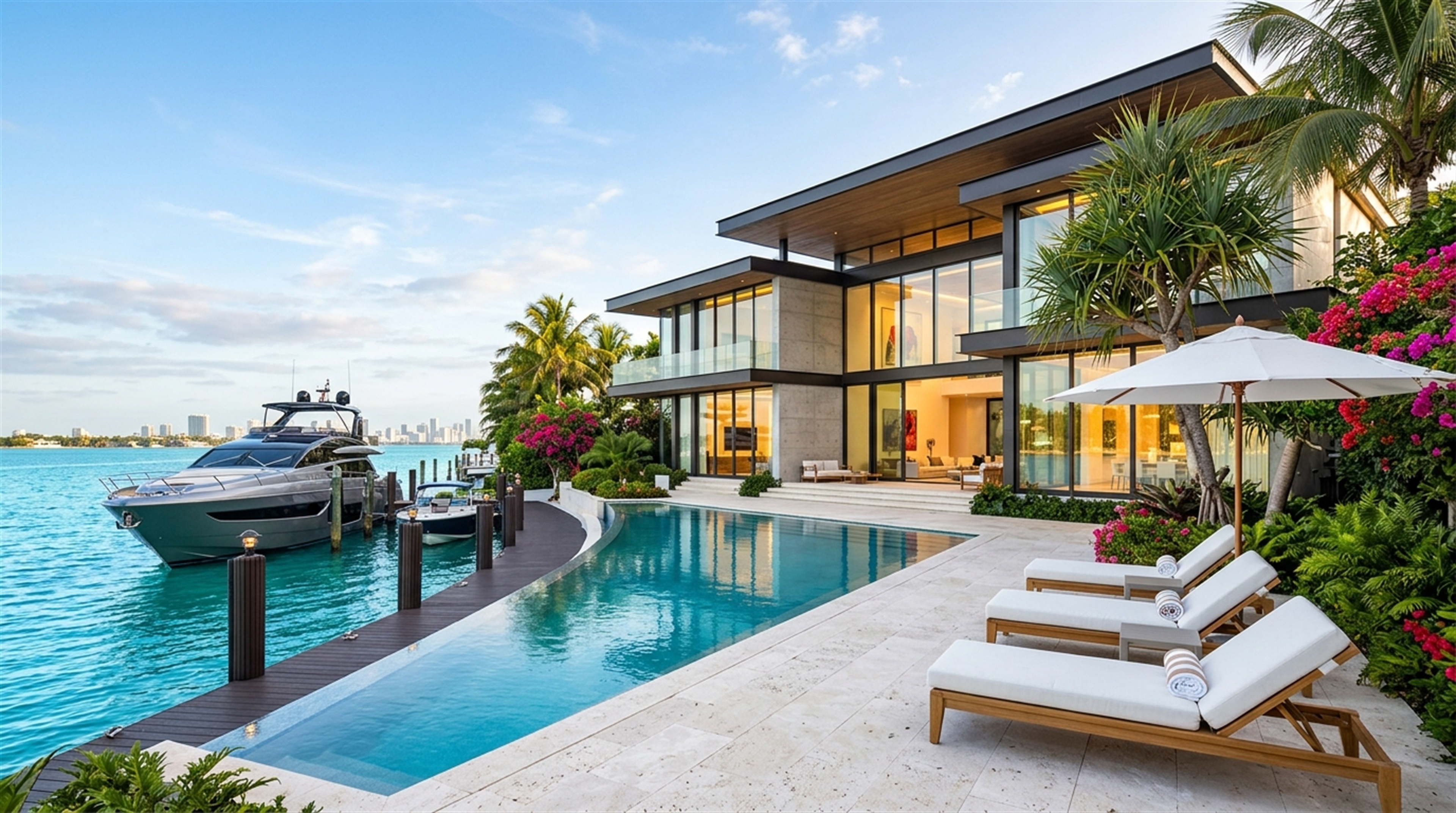 Miami luxury waterfront estate